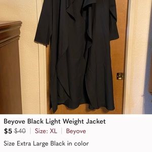 Beyove Light Weight Jacket